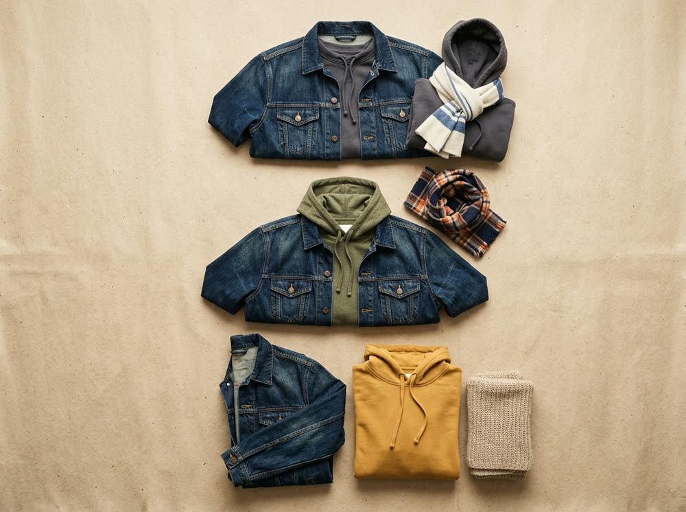 Trucker Jacket, Three Ways