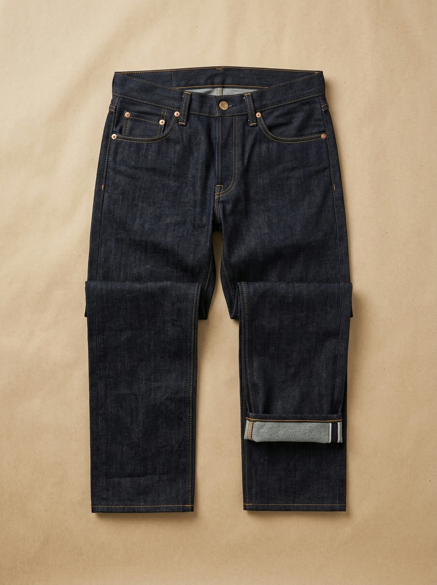 Foreman Straight Jean — folded