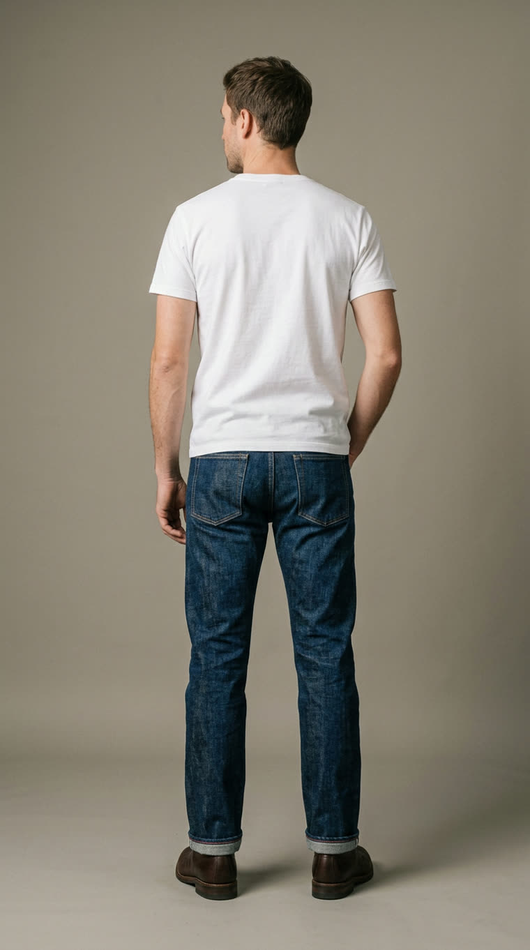 Foreman Straight Jean — back