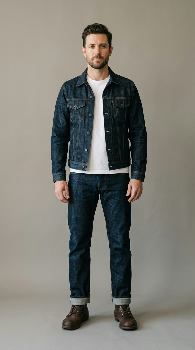 Foreman Straight Jean — styled