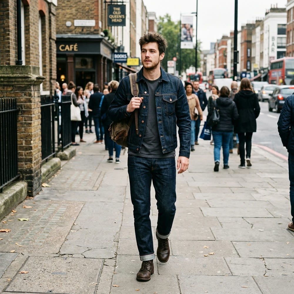 Denim on the street