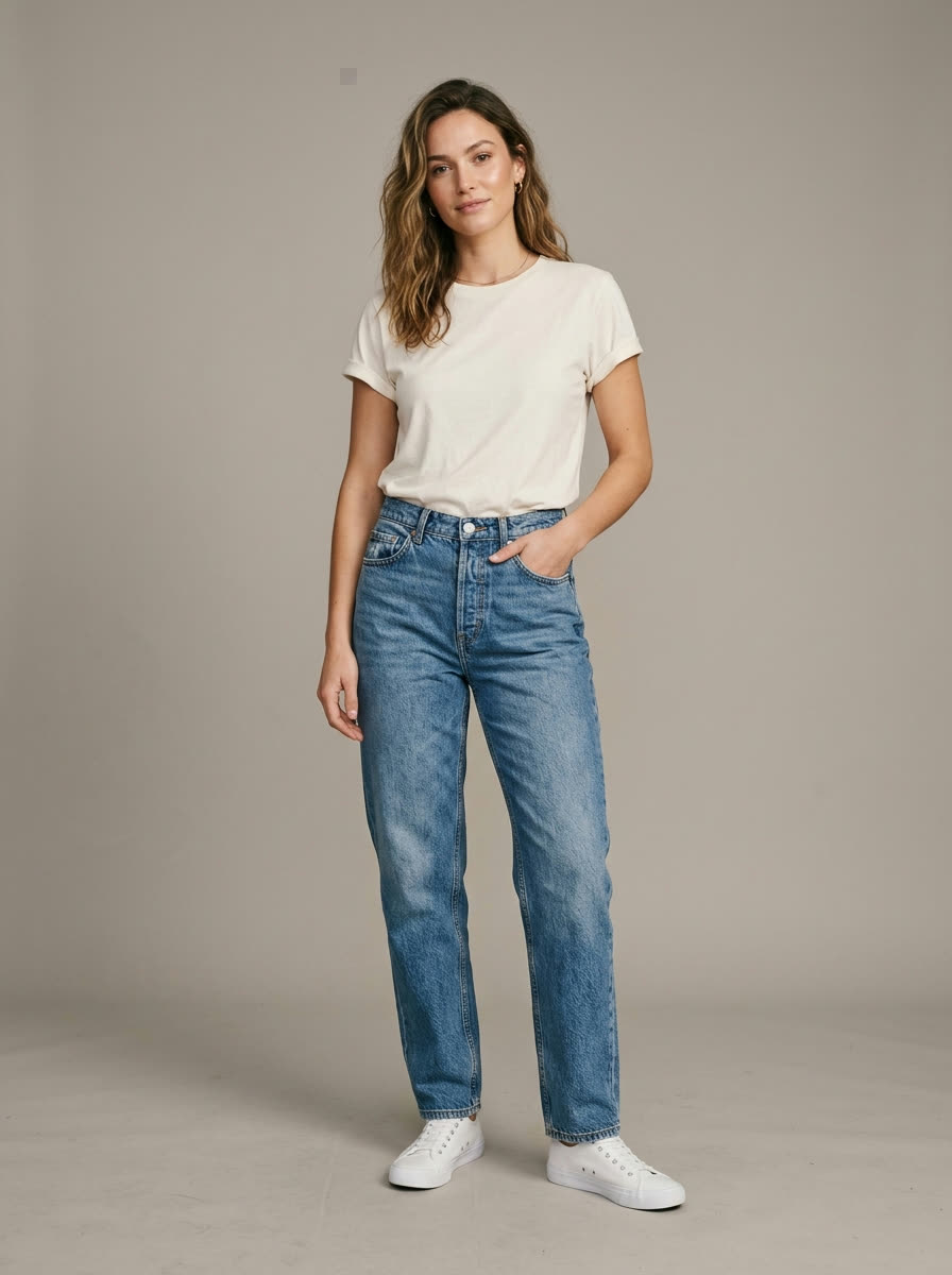 Harlow Mom Jean