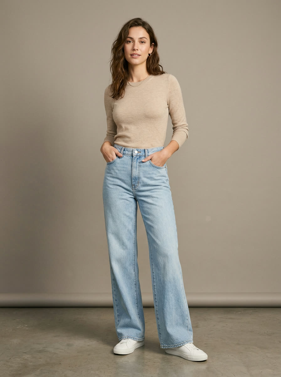 Marlowe Wide-Leg Jean